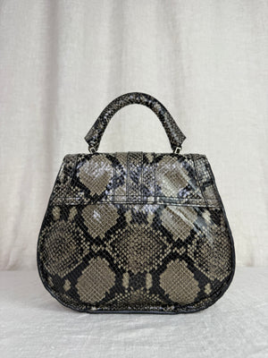 DeMellier Embossed Snakeskin Crossbody Bag