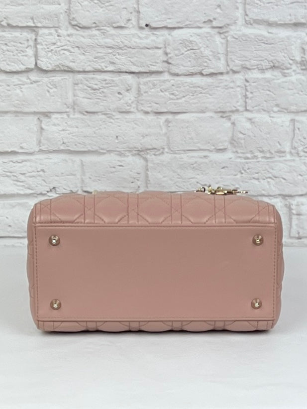 Christian Dior Lady Dior Bag, Medium, Blush