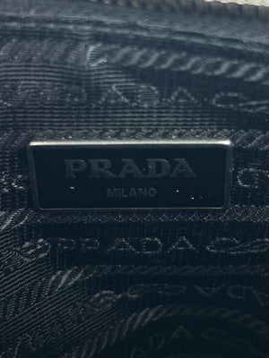 Prada Re-Nylon Messenger Bag, Black