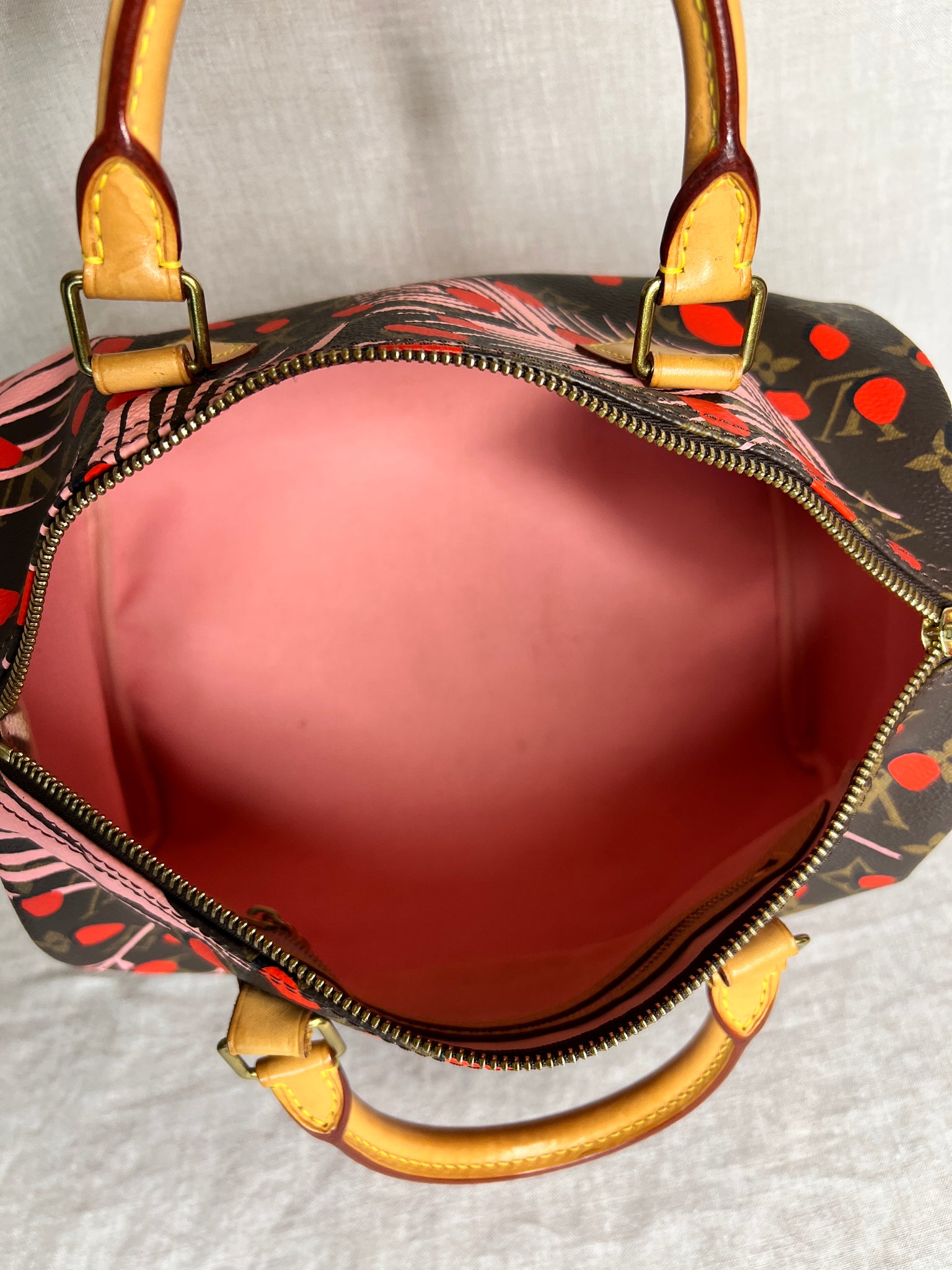 Louis Vuitton Limited Edition Jungle Dot Speedy 30 in Monogram Canvas