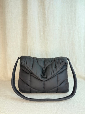 YSL Medium Nylon Puffer Shoulder Bag