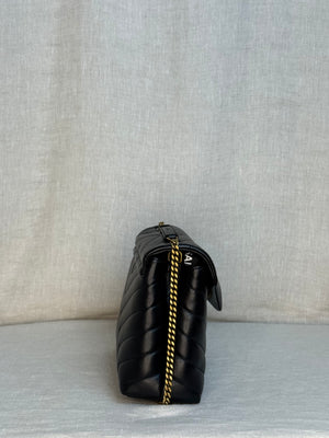 YSL Loulou S Black Lambskin NWT
