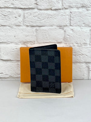 Louis Vuitton Pocket Organizer, Damier Ebene Graphite