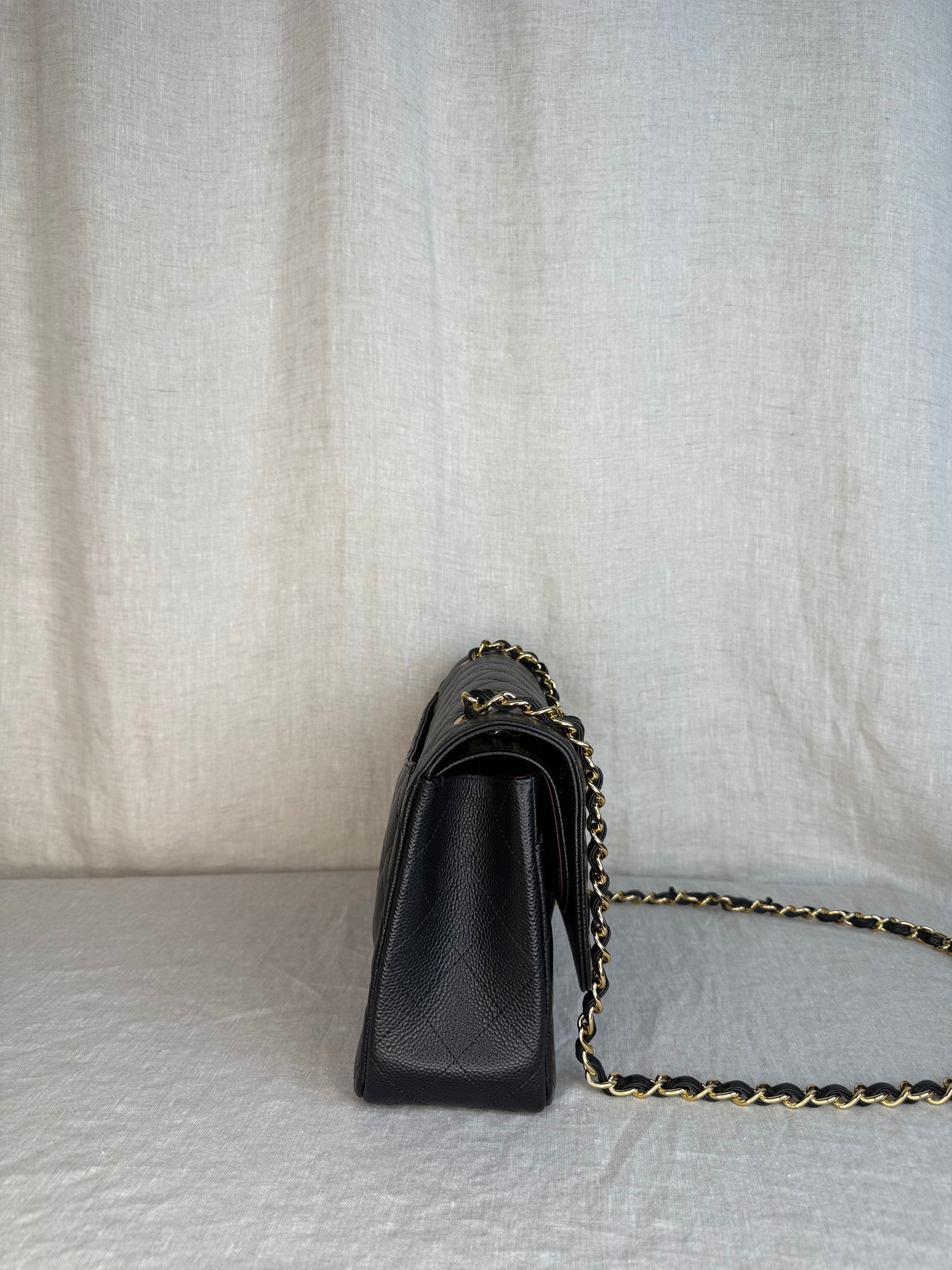 Chanel Jumbo Classic Caviar Double Flap Bag