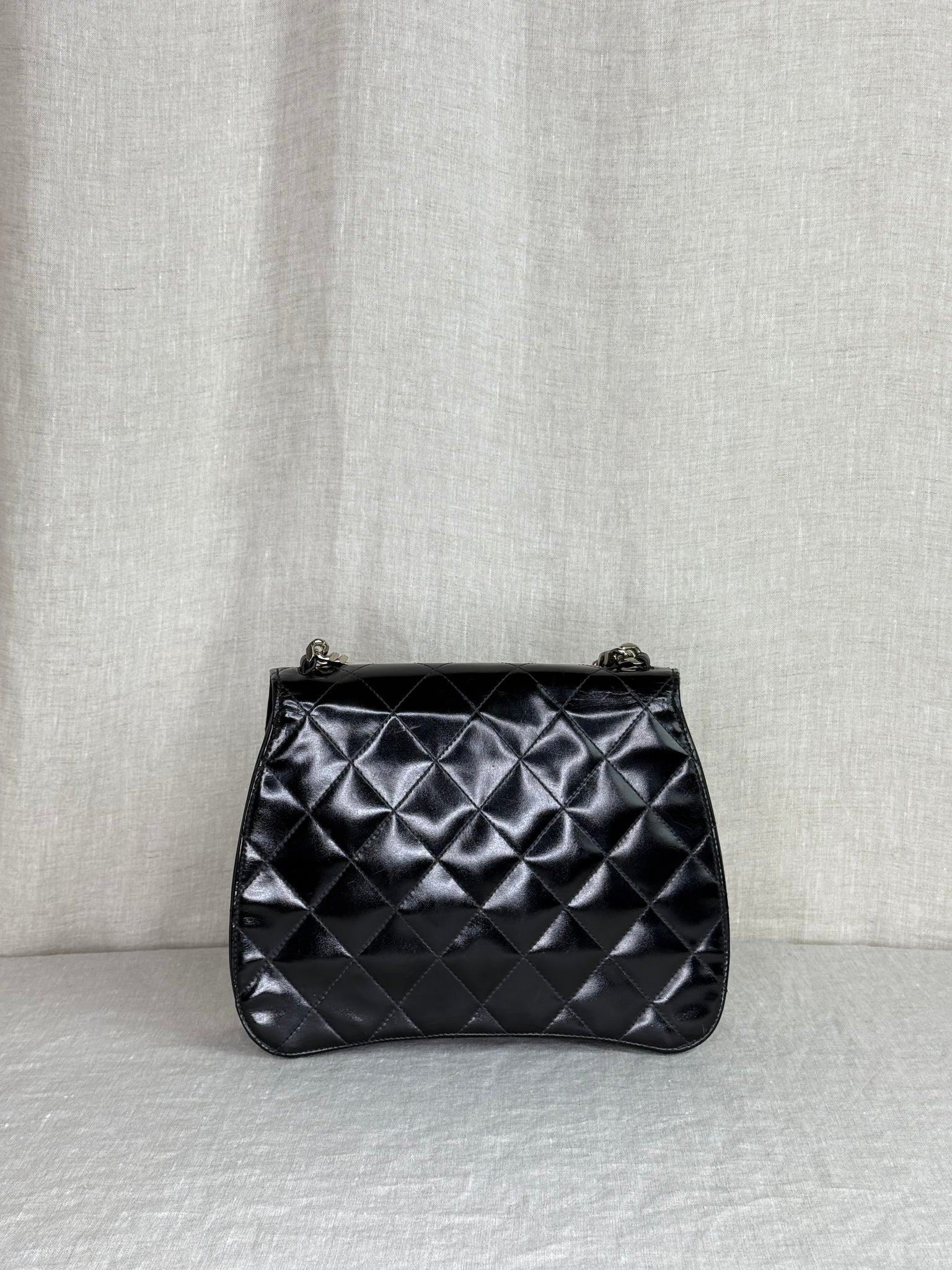 Chanel 1997 Vintage Chain Top Handle Bag