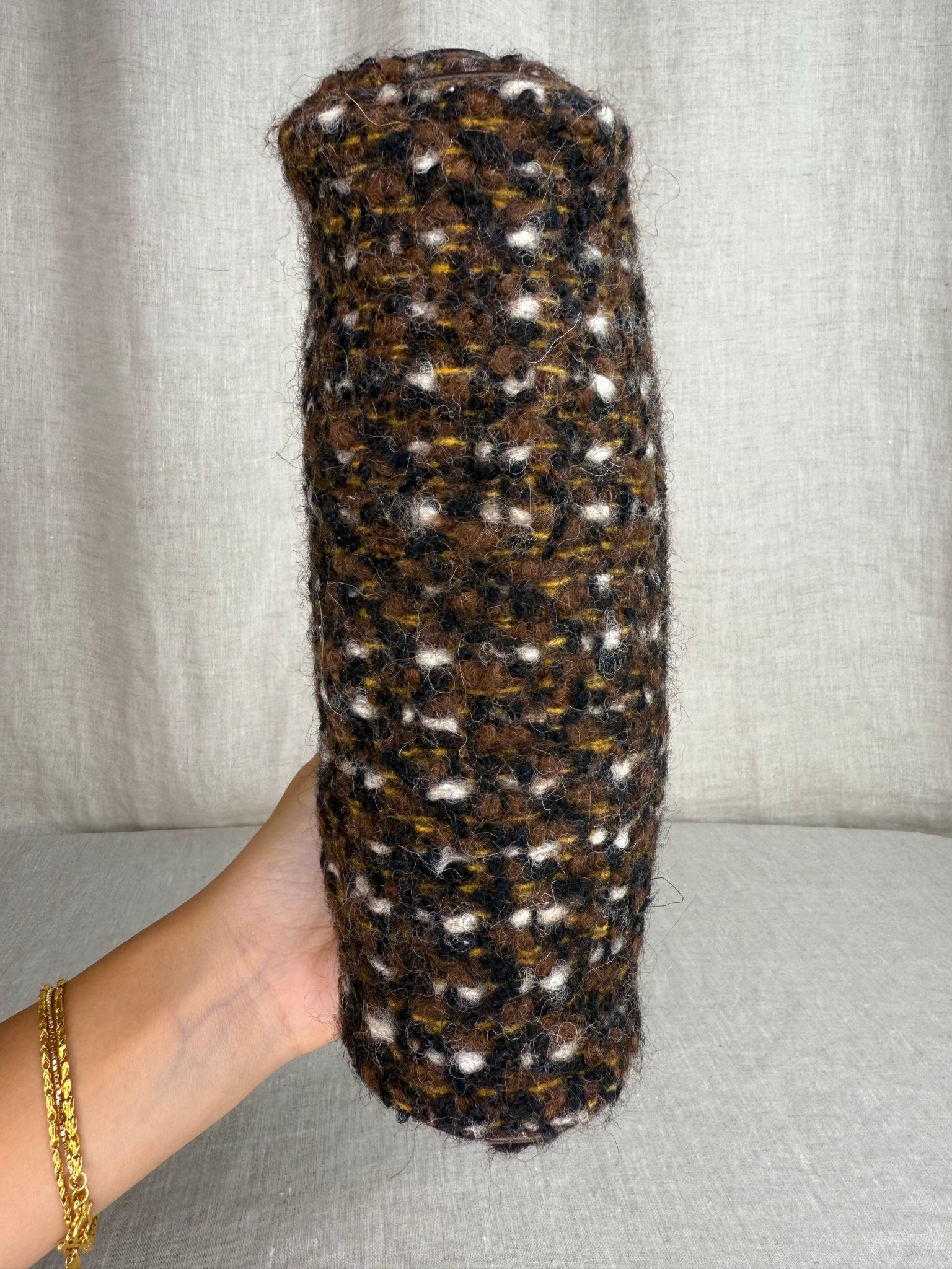 Prada Tweed Clutch