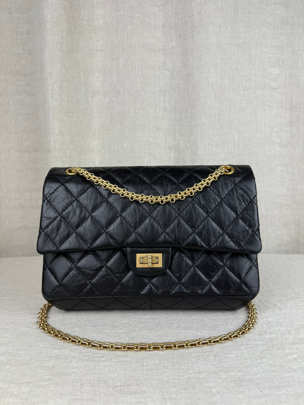Chanel 2.55 Reissue Flap 226 Black