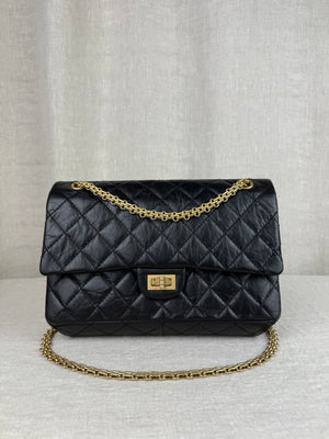 Chanel 2.55 Reissue Flap 226 Black