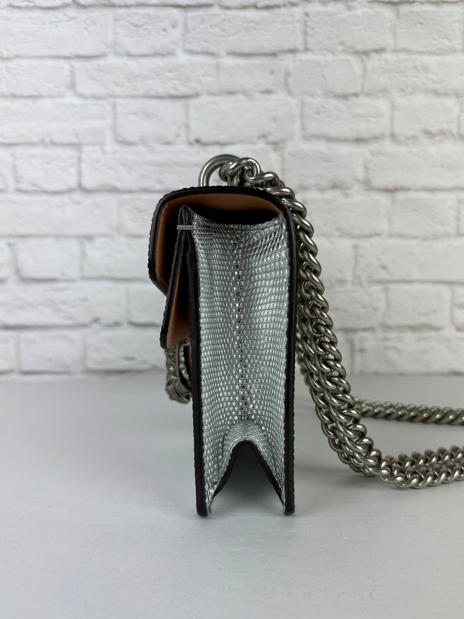 Dionysus Sm. Metallic Gucci Bag