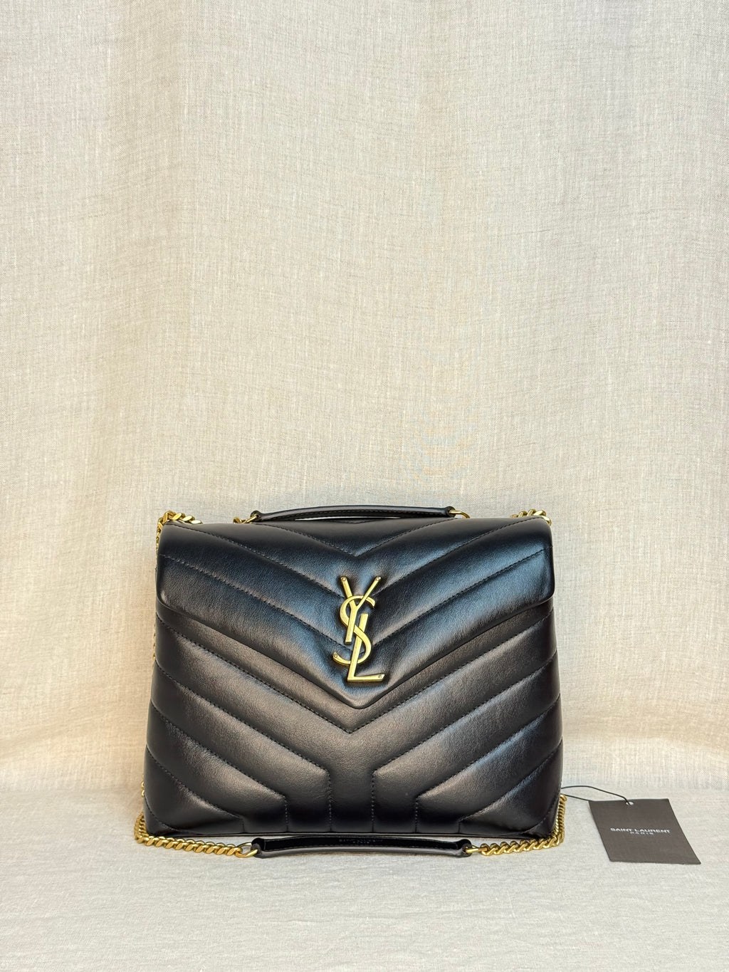 YSL Loulou S Black Lambskin NWT