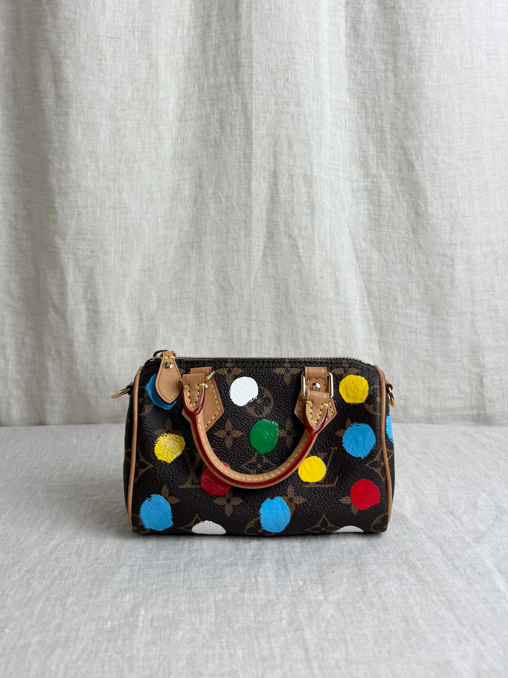 Louis Vuitton X Yayoi Kusama Mini Speedy 2023