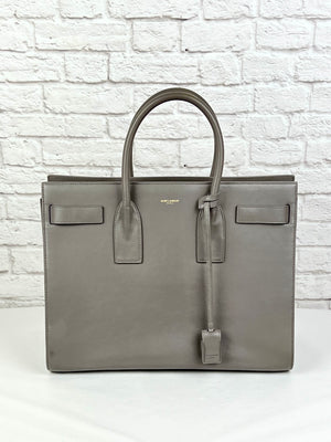 SAINT LAURENT
Sac De Jour Medium Leather Tote