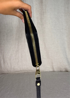Louis Vuitton Continental Black Empreinte Leather Wallet