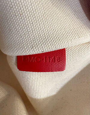 Celine Logo Canvas Large Pochette