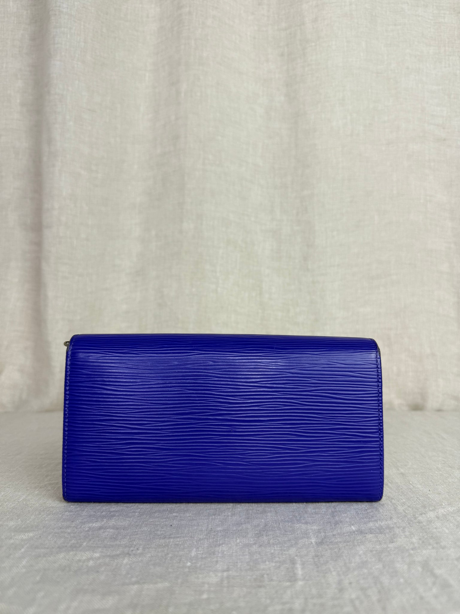 Louis Vuitton Sarah Purple Epi Leather Wallet