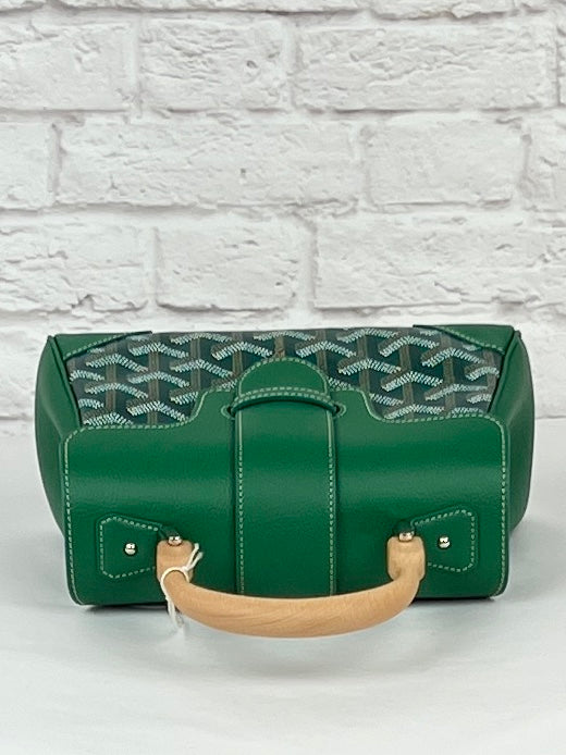 Goyard Goyardine Saigon Souple Mini Bag, NEW, Green