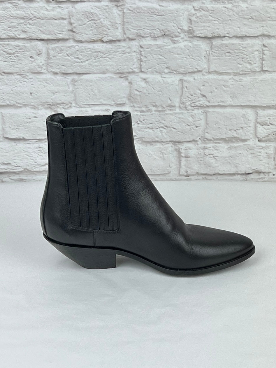 Saint Laurent West Chelsea Boots, New, Size 35.5, Black