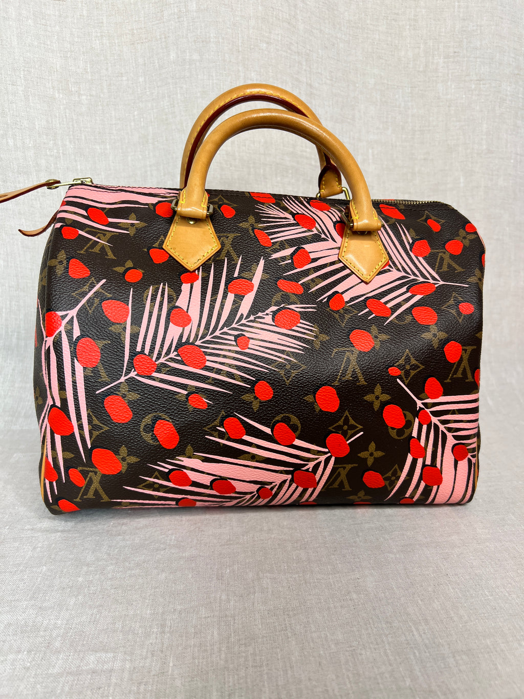 Louis Vuitton Limited Edition Jungle Dot Speedy 30 in Monogram Canvas