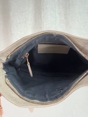 Balenciaga Tan Motocross Crossbody