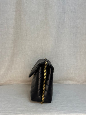 YSL Loulou S Black Lambskin NWT