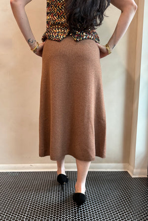 Chanel Cashmere A-Line Skirt 2013 Spring Collection