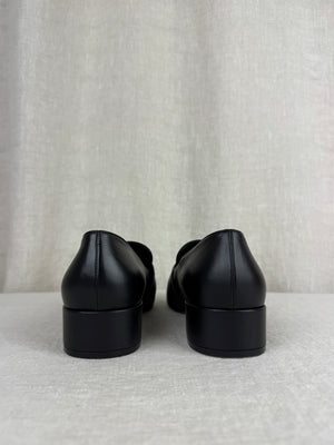 Chanel Black Loafers Size 38