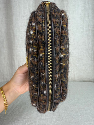 Prada Tweed Clutch
