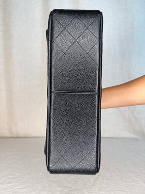 Chanel Jumbo Classic Caviar Double Flap Bag