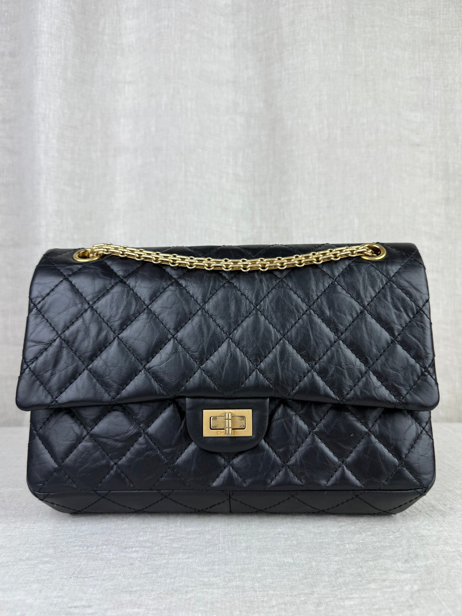 Chanel 2.55 Reissue Flap 226 Black