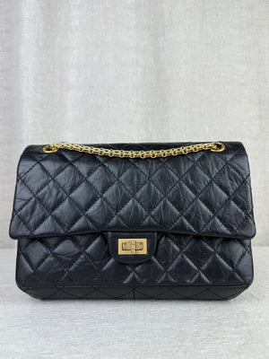Chanel 2.55 Reissue Flap 226 Black