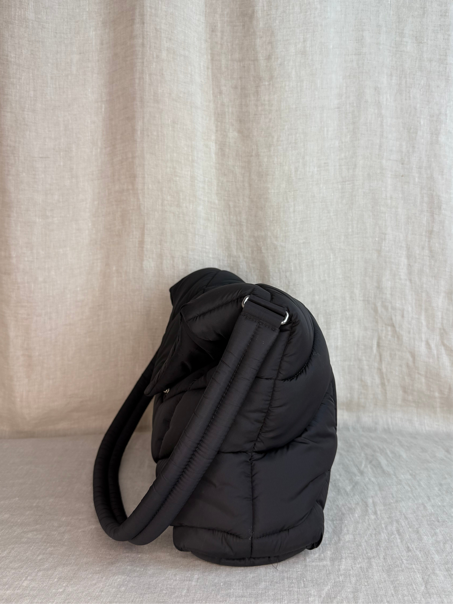 YSL Medium Nylon Puffer Shoulder Bag