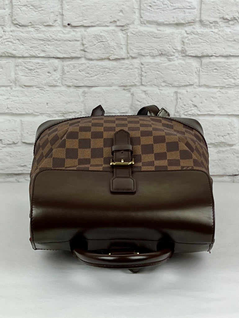 Louis Vuitton Vintage Damier Ebene Soho Backpack, Brown