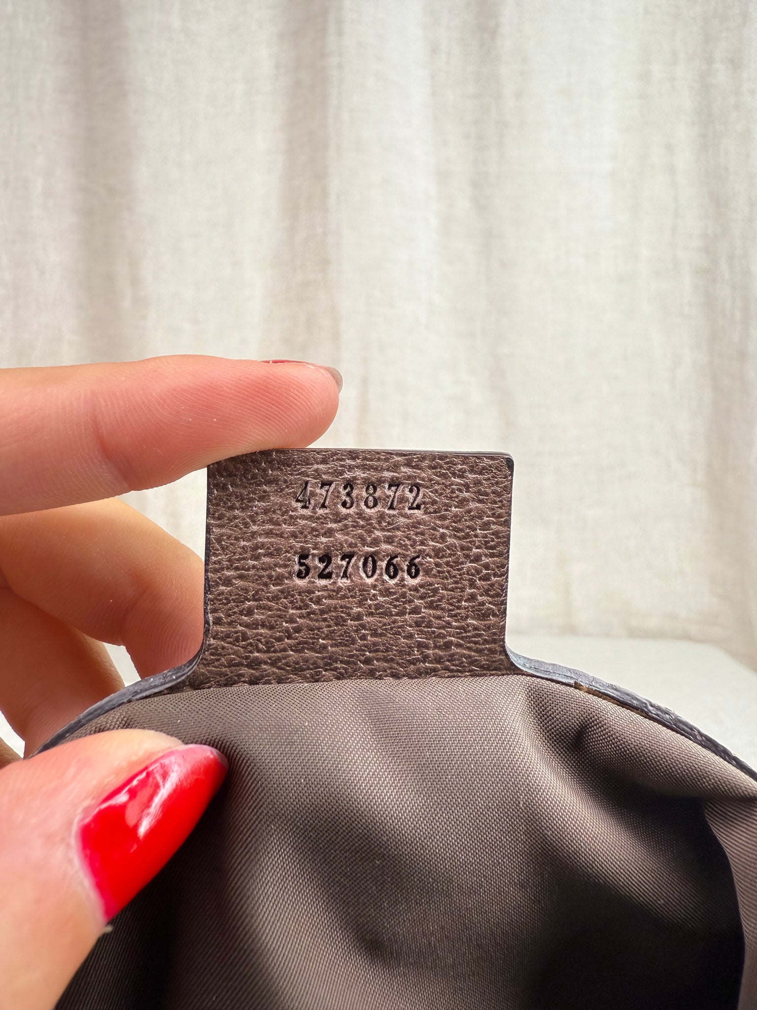 Gucci Brown Supreme Coated Canvas Backpack