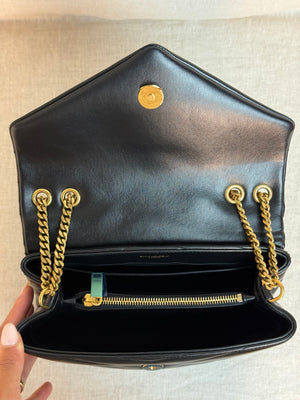 YSL Loulou S Black Lambskin NWT