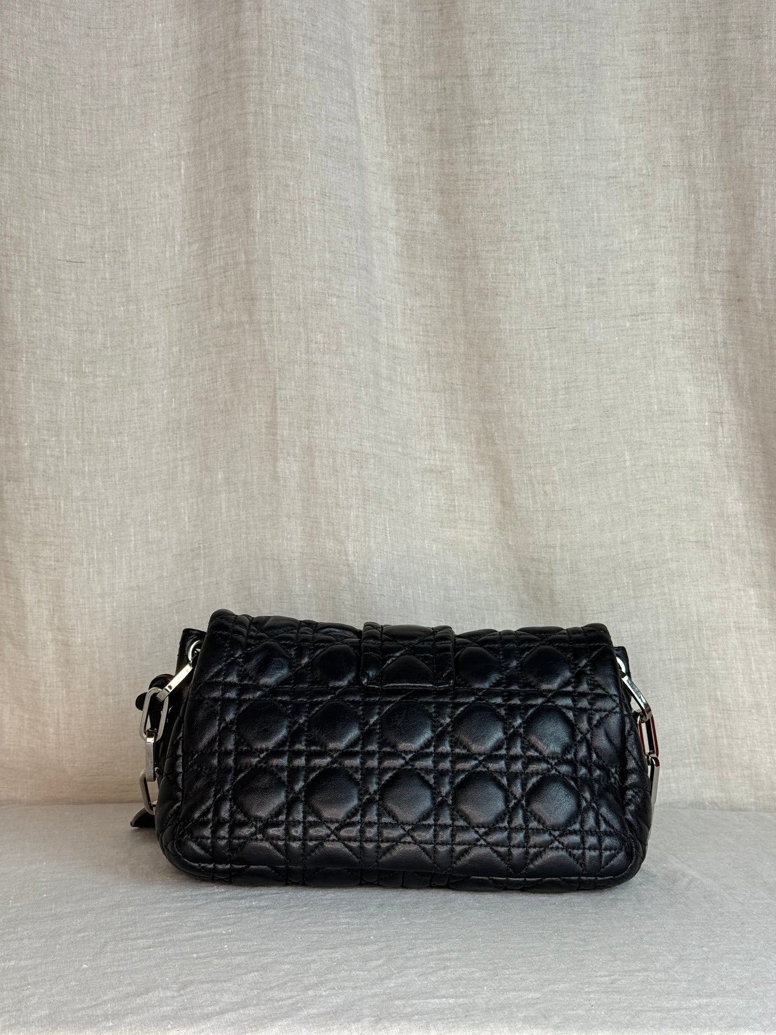 Dior Lambskin Cannage Medium Miss Dior Flap