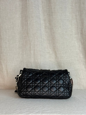 Dior Lambskin Cannage Medium Miss Dior Flap