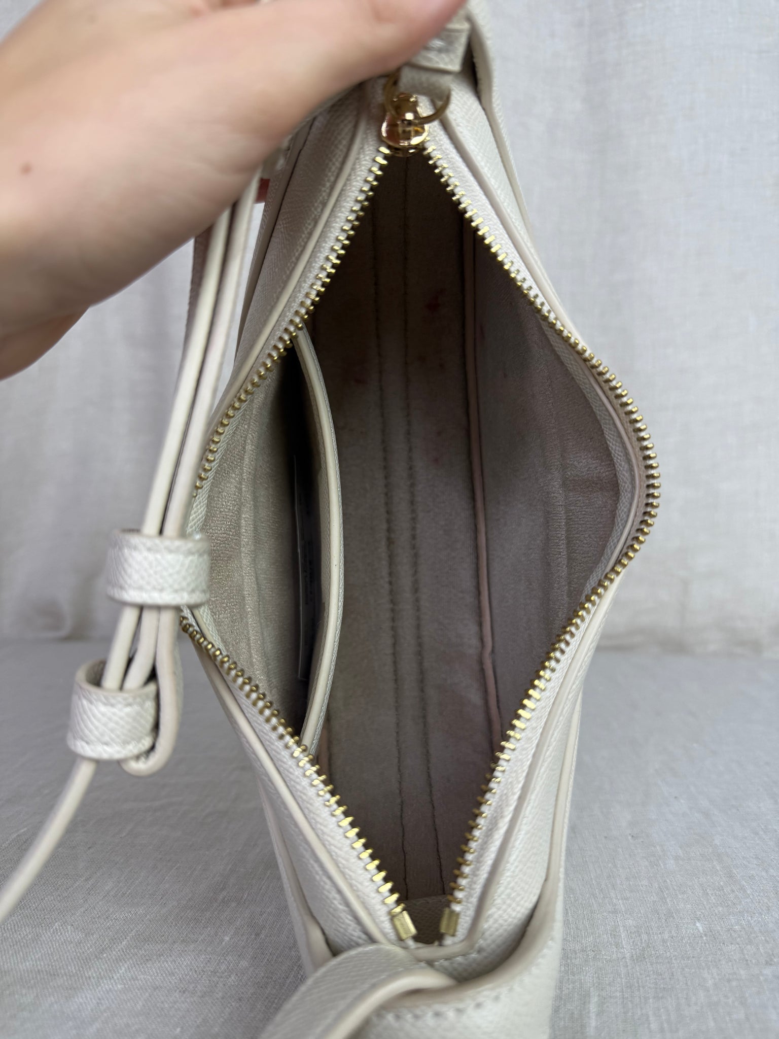 Polène Numero Dix Chalk Handbag