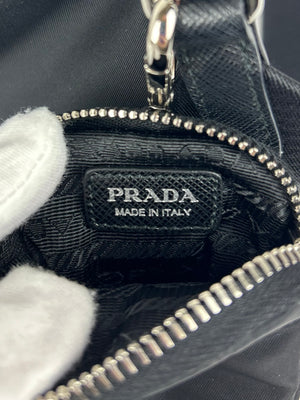 Prada Re-Nylon Messenger Bag, Black