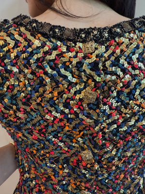 Chanel Sleeveless Sequin Top Sping 2014 Collection