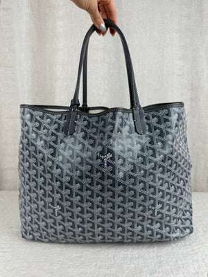 Goyard Saint-Louis PM Tote in Grey