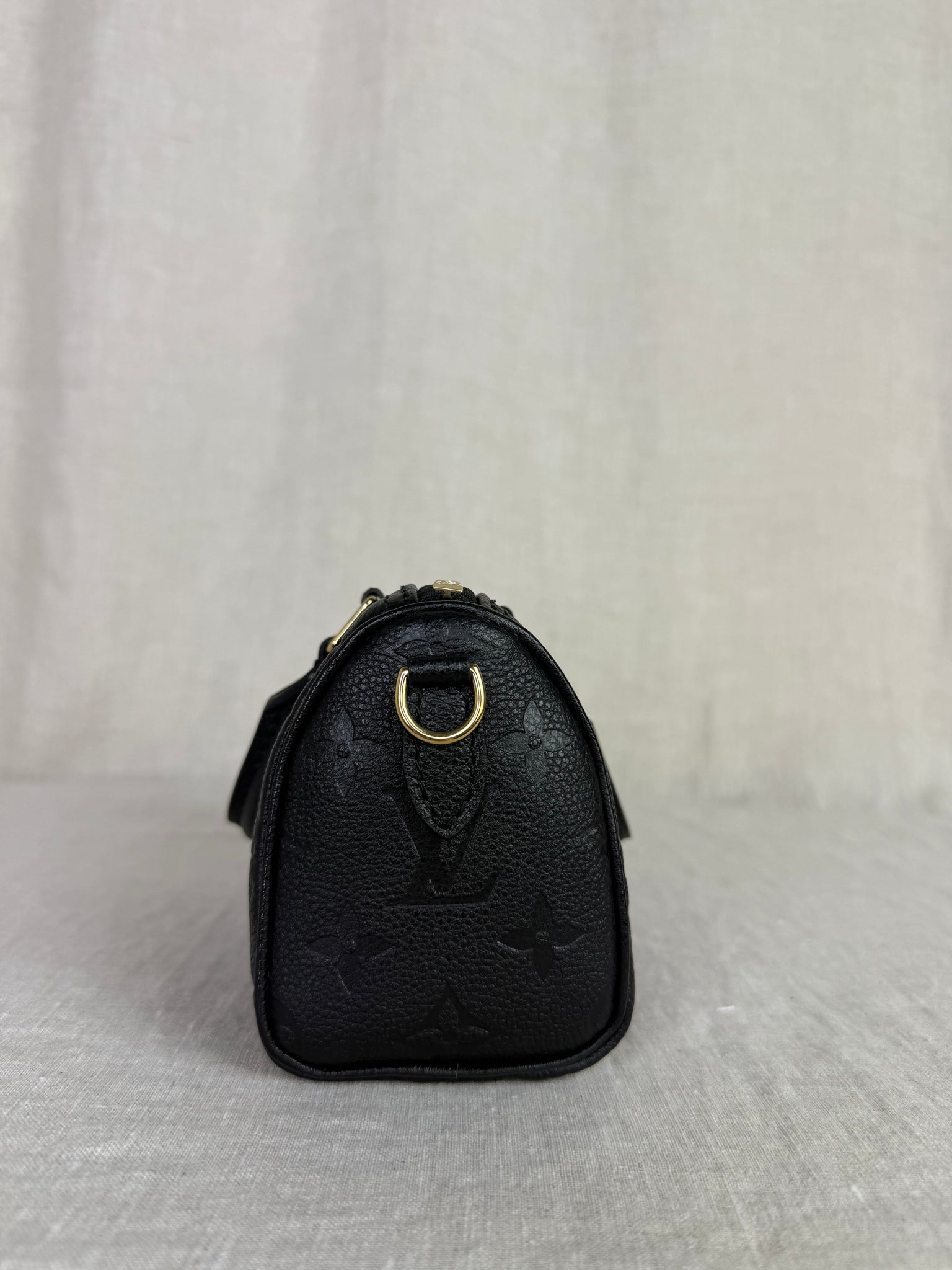Louis Vuitton Black Nano Speedy Bag