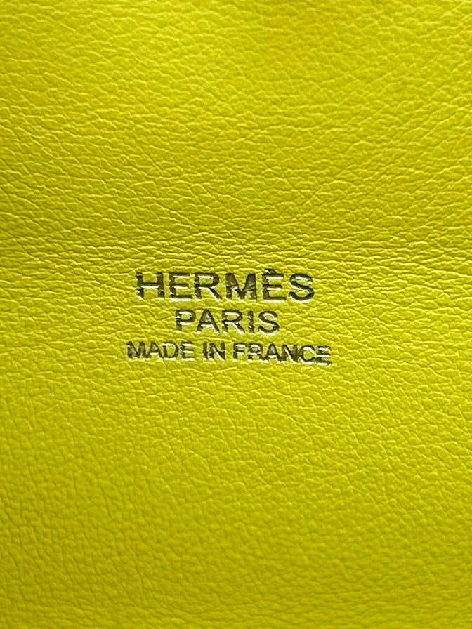 Hermes Swift Verso Toolbox 26 Etoupe/Lime