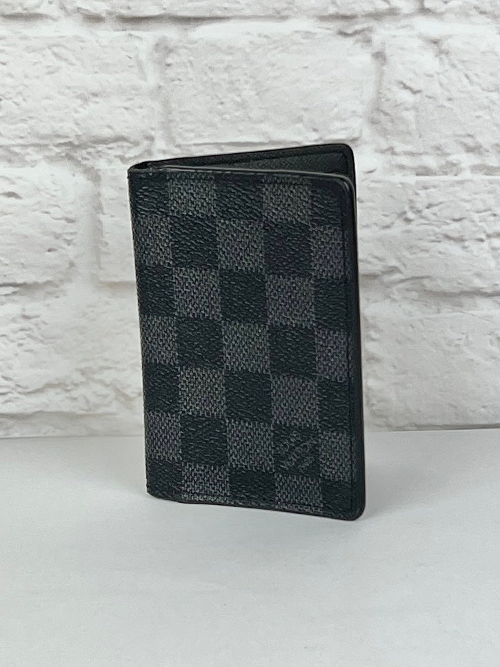 Louis Vuitton Pocket Organizer, Damier Ebene Graphite