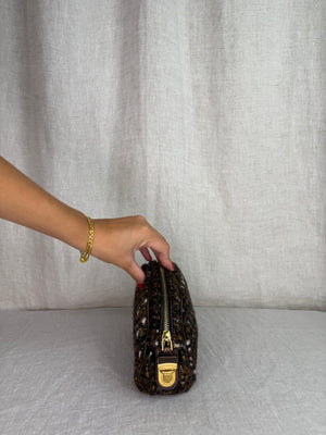Prada Tweed Clutch