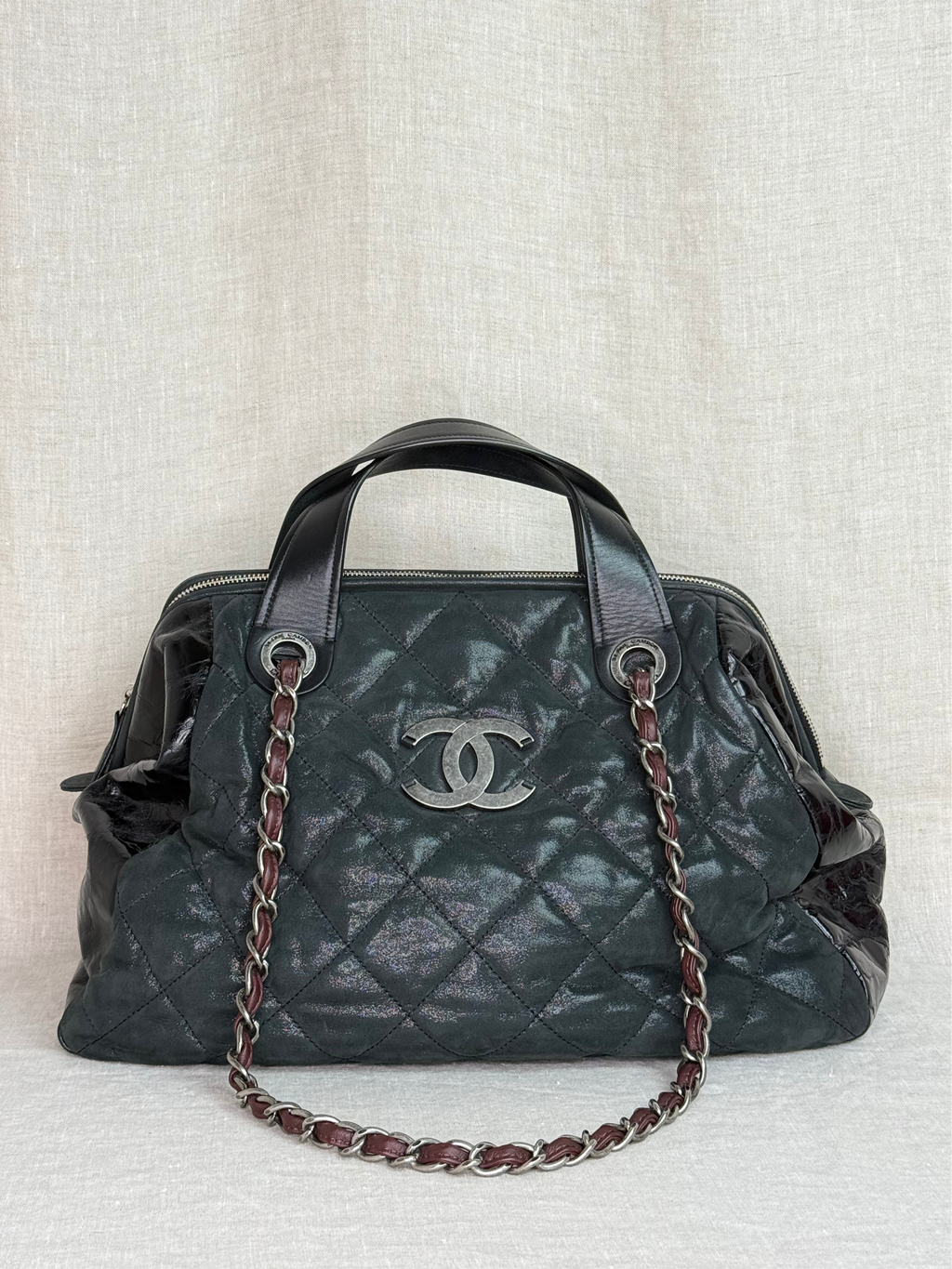 Chanel 2010-2011 Tri-Color Shoulder Bag