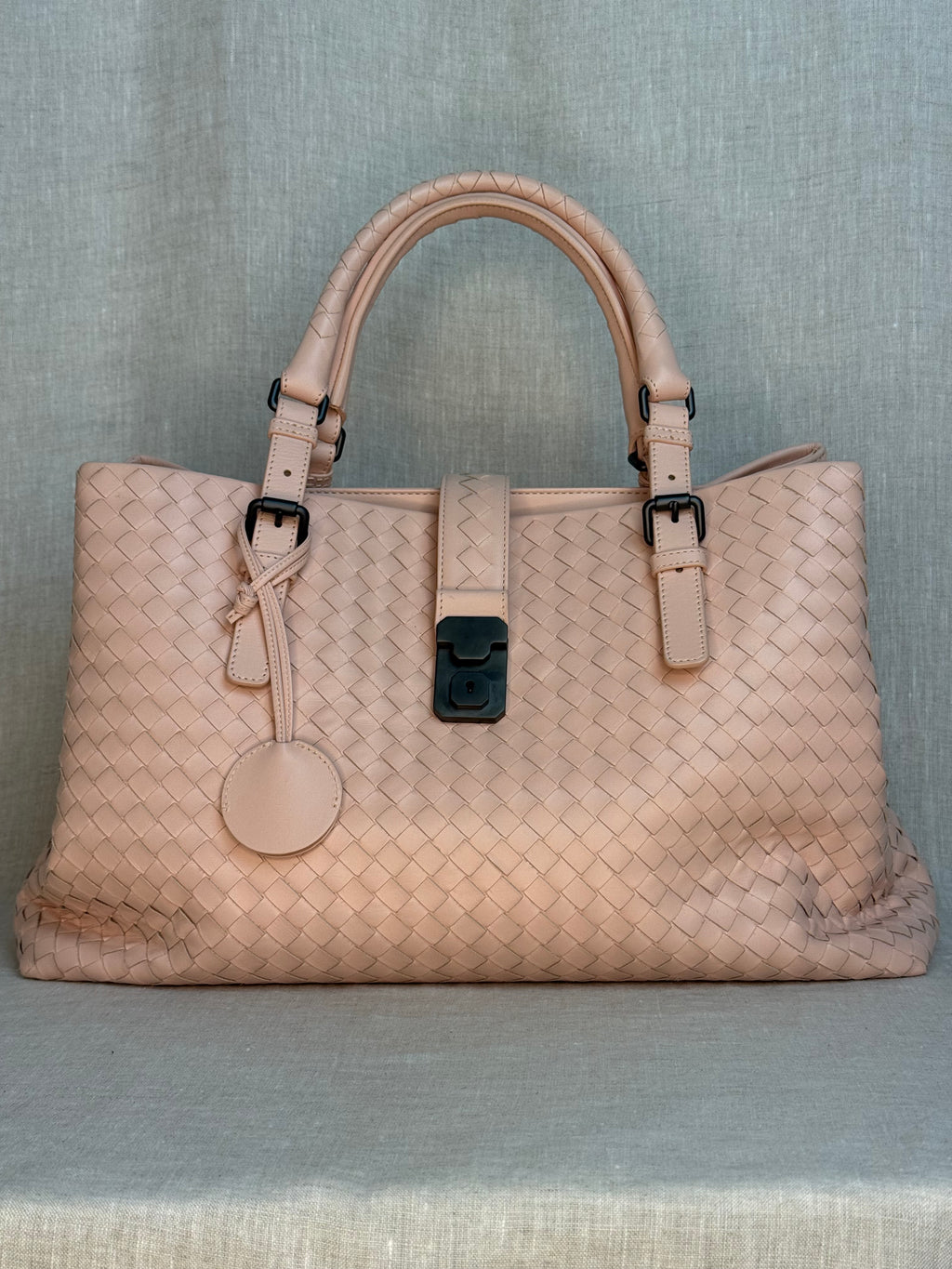 Bottega Veneta Pink Roma Tote