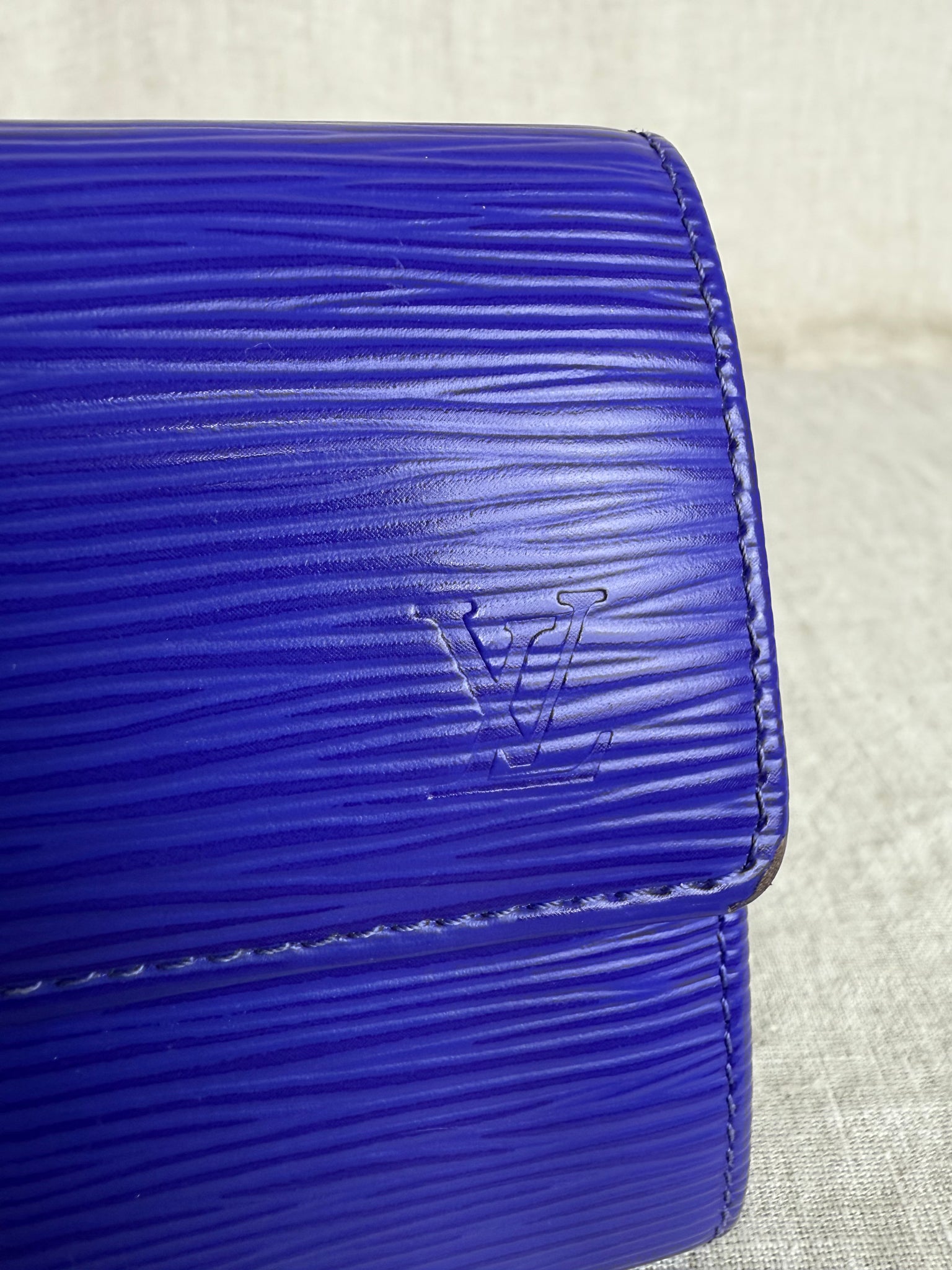 Louis Vuitton Sarah Purple Epi Leather Wallet
