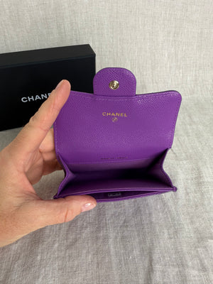 Chanel Caviar Classic Flap Card Holder 2024 Collection
