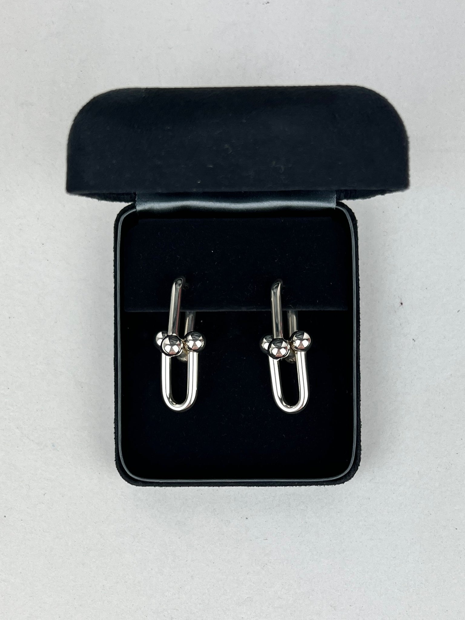 Tiffany HardWear Extra Large Link Earrings in Sterling Silver