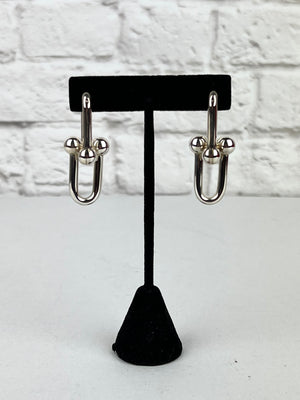 Tiffany HardWear Extra Large Link Earrings in Sterling Silver